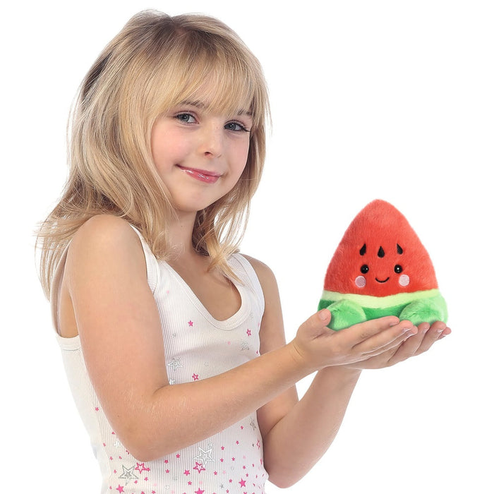 Jucarie de plus de tinut in palma Aurora Palm Pals - Pepene, 13 cm