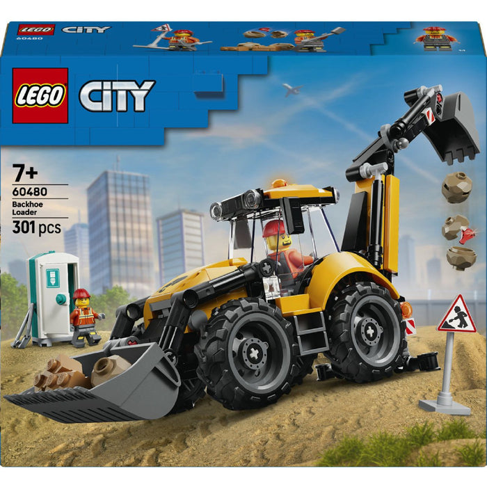 Lego City - Buldoexcavator galben (60480)