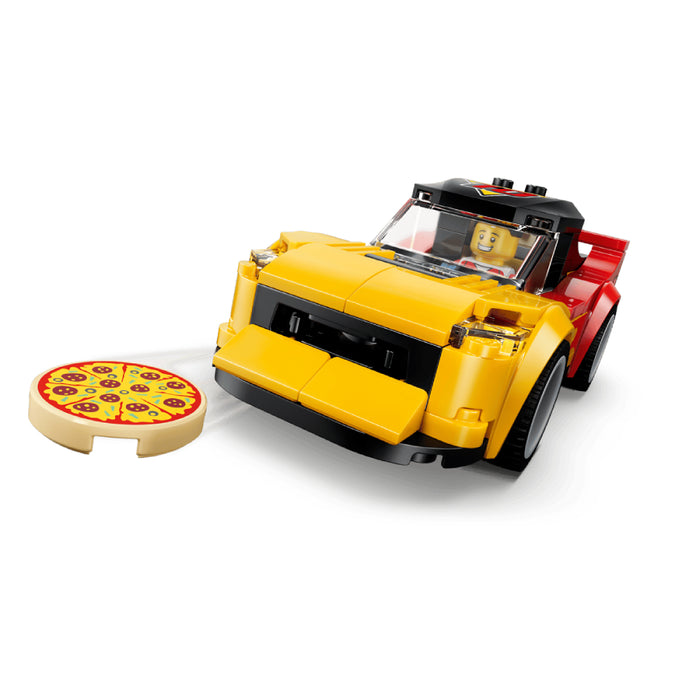 Lego City - Experienta livrarii de pizza cu vehicule (60496)