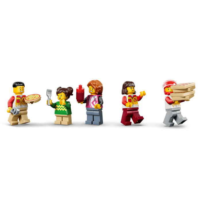 Lego City - Experienta livrarii de pizza cu vehicule (60496)