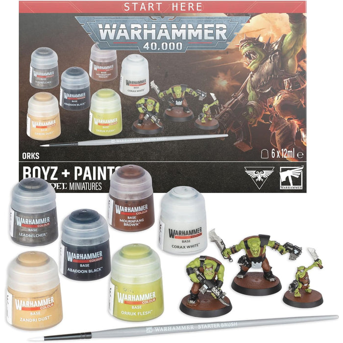 Warhammer 40,000 - Orks + Paints