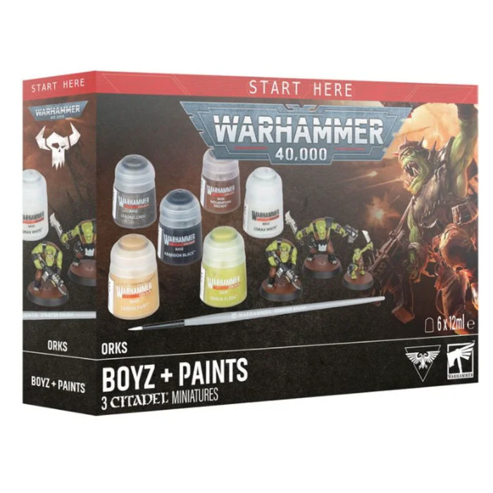 Warhammer 40,000 - Orks + Paints