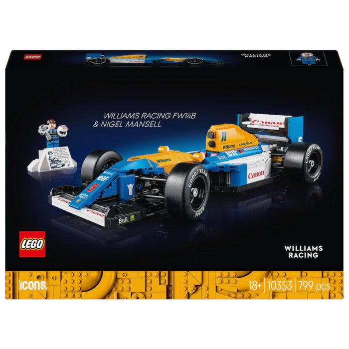 Lego Icons - Williams Racing FW14B si Nigel Mansell (10353)