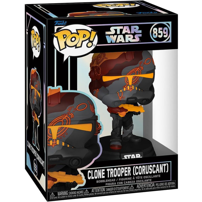 Figurina Funko POP! Bobblehead Star Wars - Clone Trooper (Coruscant)