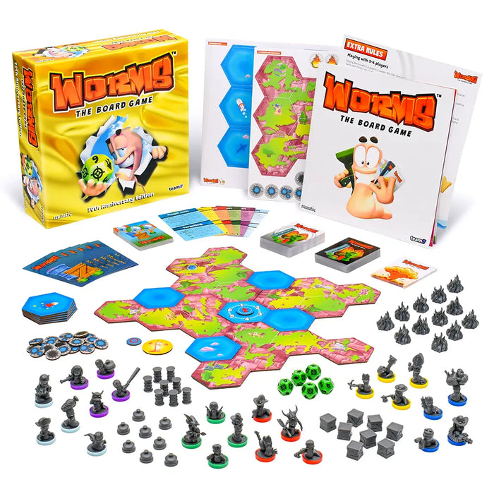 Worms The Board Game - The 30th Anniversary Edition