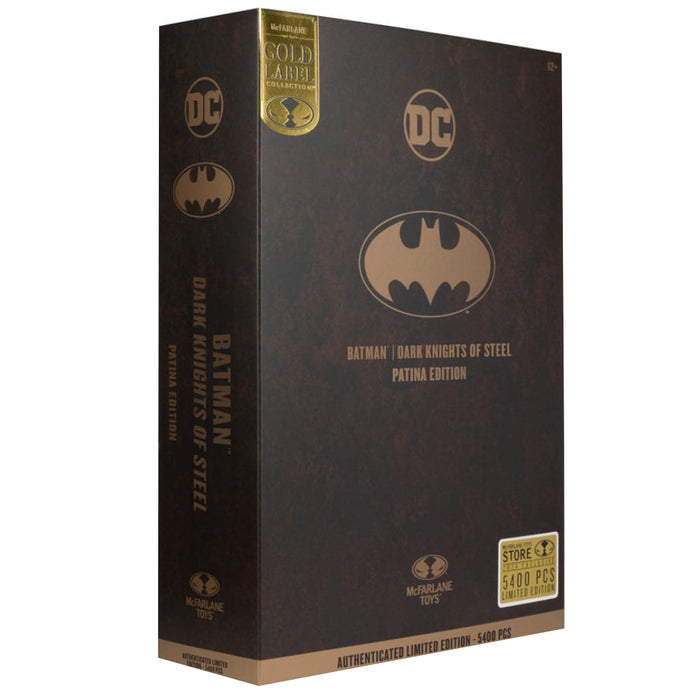 Figurina Articulata DC Multiverse 7in Batman (Dark Knights of Steel) (Patina)