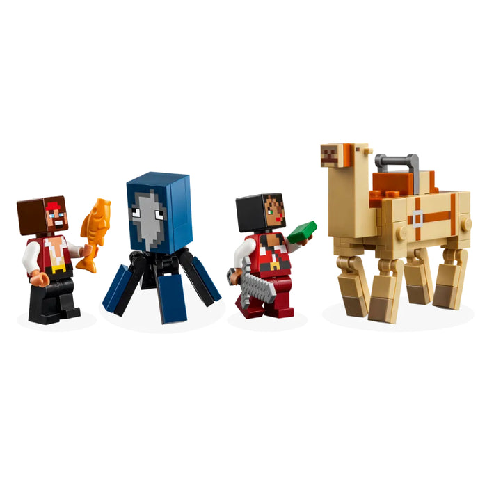 Lego Minecraft - Calatorie pe corabia de pirati (21259)