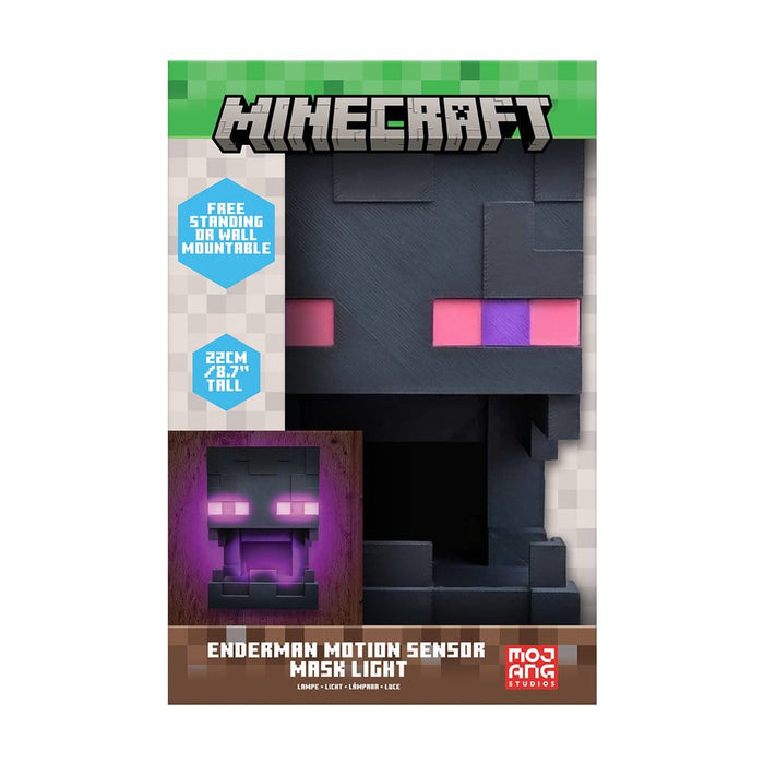 Lampa Minecraft - Enderman Mask Motion Sensor 25 cm