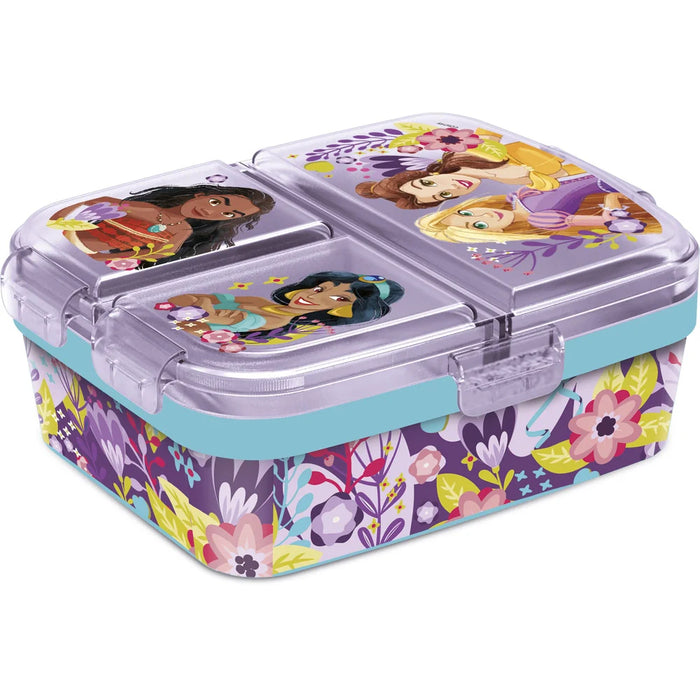 Cutie alimentara sandwich Printese Disney, 18 x 15 x 6,5 cm, mov
