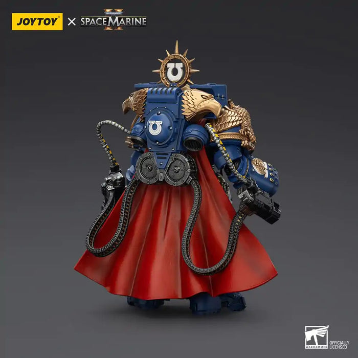 Figurina Articulata Warhammer 40k - Ultramarines Marneus Calgar Chapter Master with MKX Gravis Armour and Gauntlets of Ultramar 20 cm
