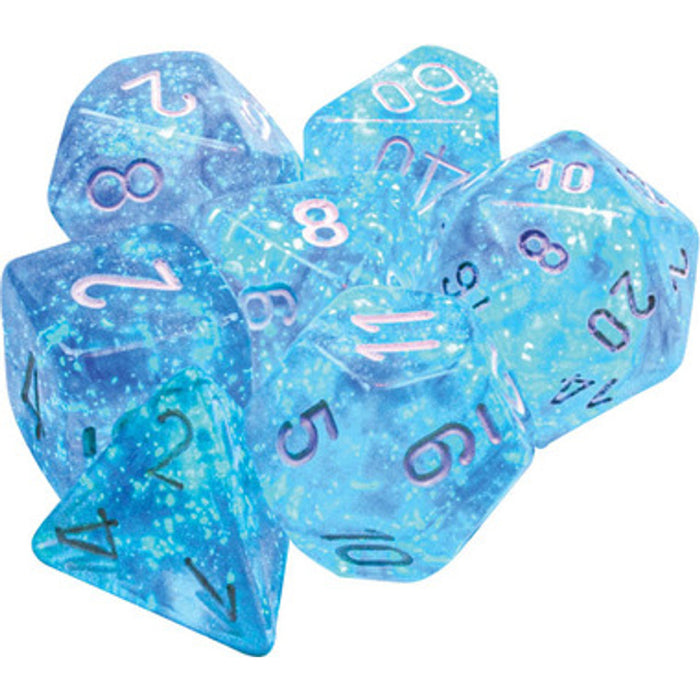 Set 7 Zaruri Chessex Borealis Polyhedral Luminary
