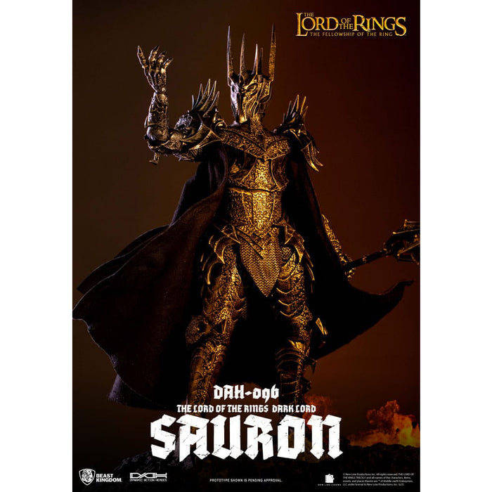 Figurina Articulata Lord of the Rings Dynamic 8ction Heroes 1/9 Sauron 29 cm