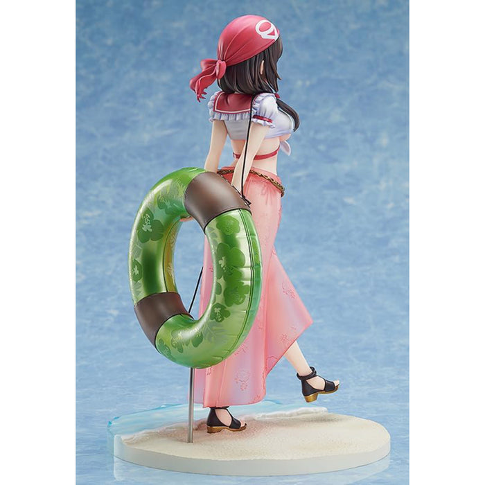 Figurina Kono Subarashii Sekai ni Shukufuku wo! 1/7 - Yunyun Light Novel Cosplay On The Beach Ver 25 cm