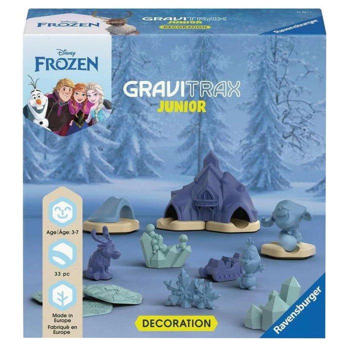 Gravitrax Junior - Joc de constructie Frozen Decorations, set de accesorii Regatul de Gheata