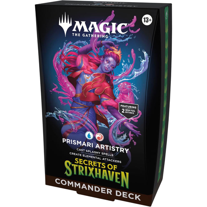 Magic the Gathering - Secrets of Strixhaven Commander Deck  - Prismari Artistry