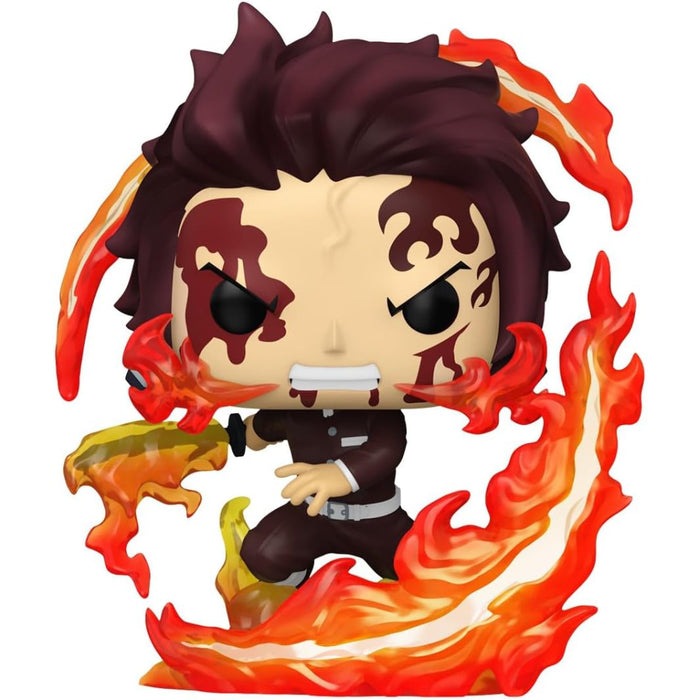 Figurina Funko POP! Plus Demon Slayer Kimetsu no Yaiba - Tanjiro (Dancing Flash) 10 cm
