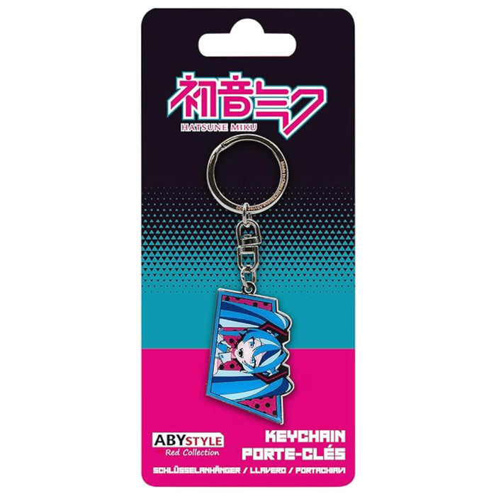 Breloc Metal Hatsune Miku - Polka dots