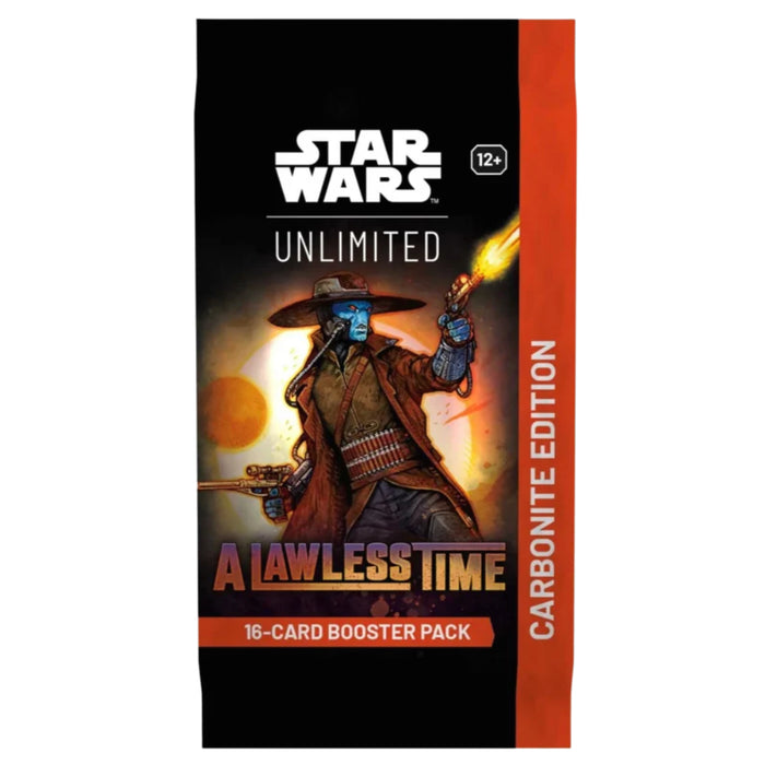 Star Wars Unlimited - A Lawless Time Carbonite Booster Display (12 Boosters)