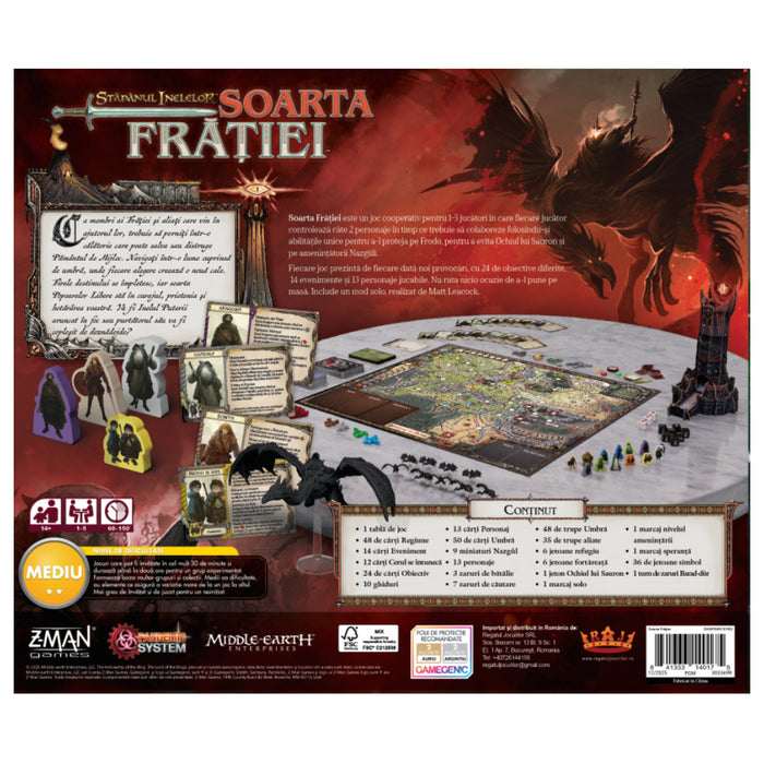 Stapanul Inelelor - Soarta fratiei, limba romana