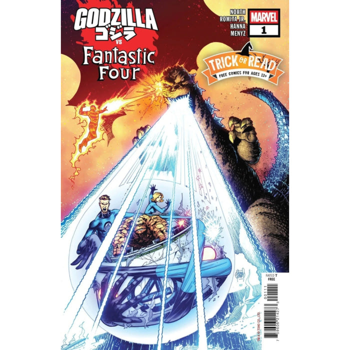 Trick or Read 2025 Godzilla Fantastic Four 01
