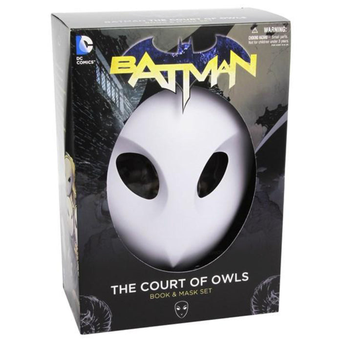 Batman Court of Owls Mask & Book Set HC New Ed