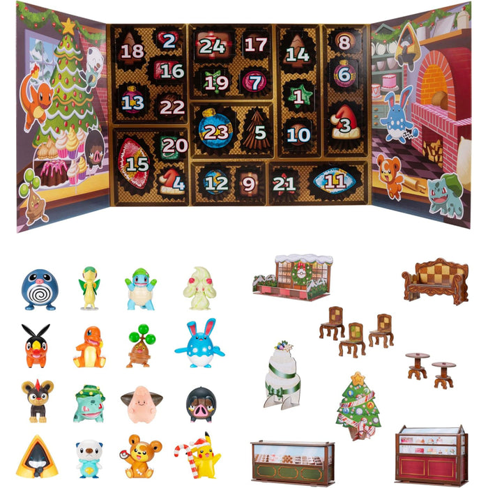 Calendar Advent Pokemon Holiday 2025