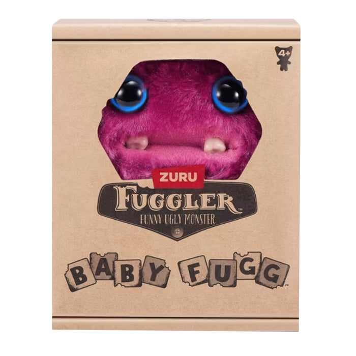 Figurina de plus Fuggler - 9 cm - Bebe ciudatei, S4 Sir Belch - Red