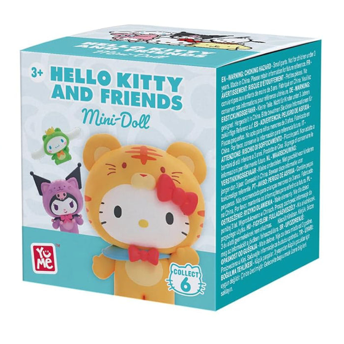 Figurina Yume Hello Kitty and Friends Mini-Doll - Forest Friends Series 5 cm