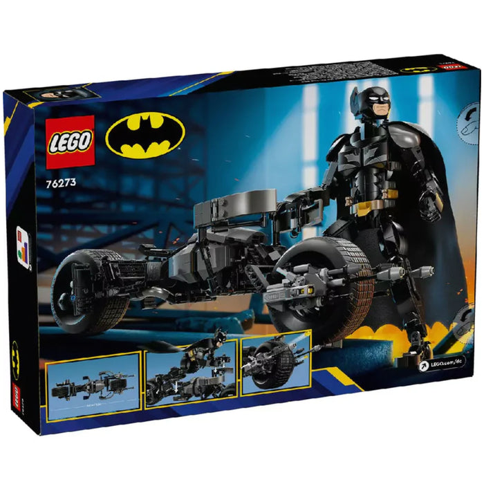 Lego Super Heroes - Figurina de constructie Batman si motocicleta Bat-Pod 76273