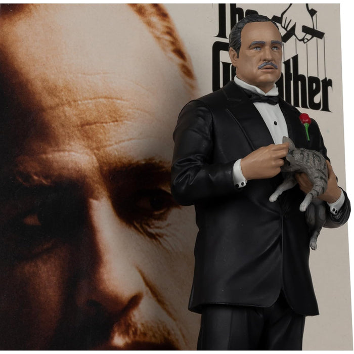Figurina The Godfather Movie Maniacs - Don Corleone 17 cm