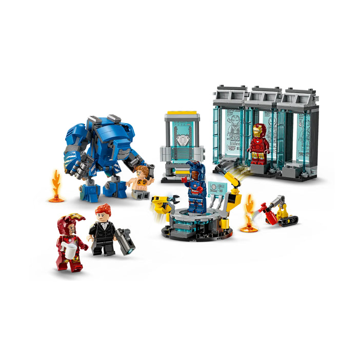 Lego Super Heroes - Laboratorul lui Iron Man, Sala armurilor 76315