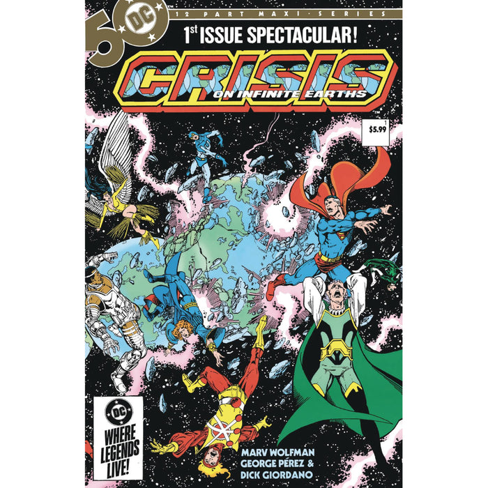Limited Series - Crisis on Infinite Earths Facsimile Edition Cvr B Foil