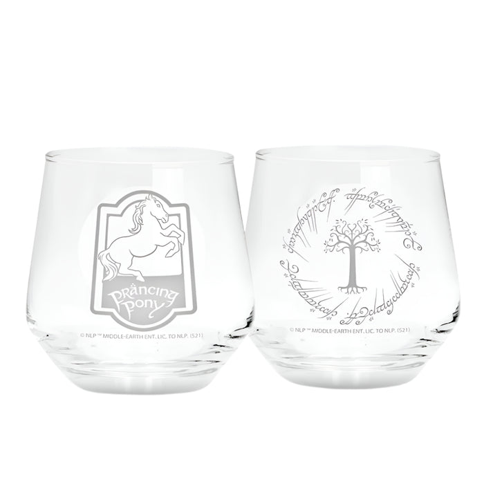 Set 2 Pahare Lord of the Rings - Prancing Pony & Gondor