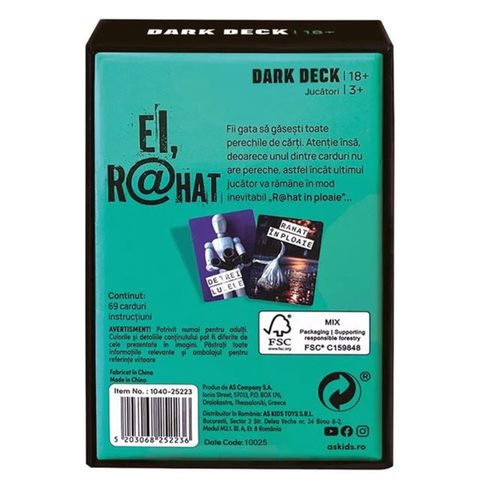 Joc de carti Dark Deck Ei r@hat, limba romana