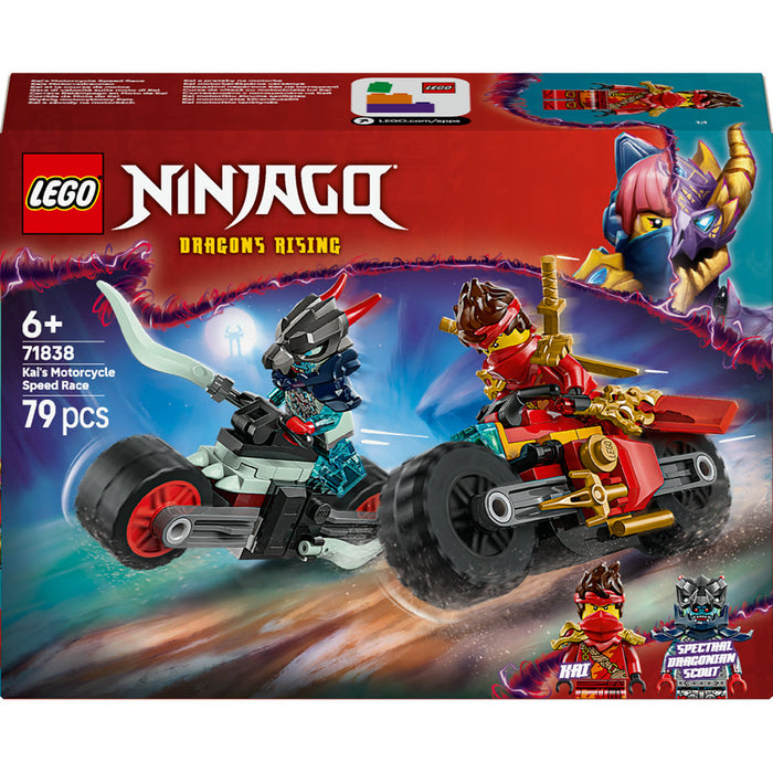 Lego Ninjago - Cursa de viteza cu motocicleta lui Kai (71838)