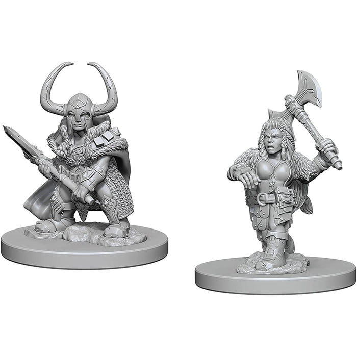 Miniaturi Nepictate D&D Nolzur's Marvelous - Dwarf Female Barbarian