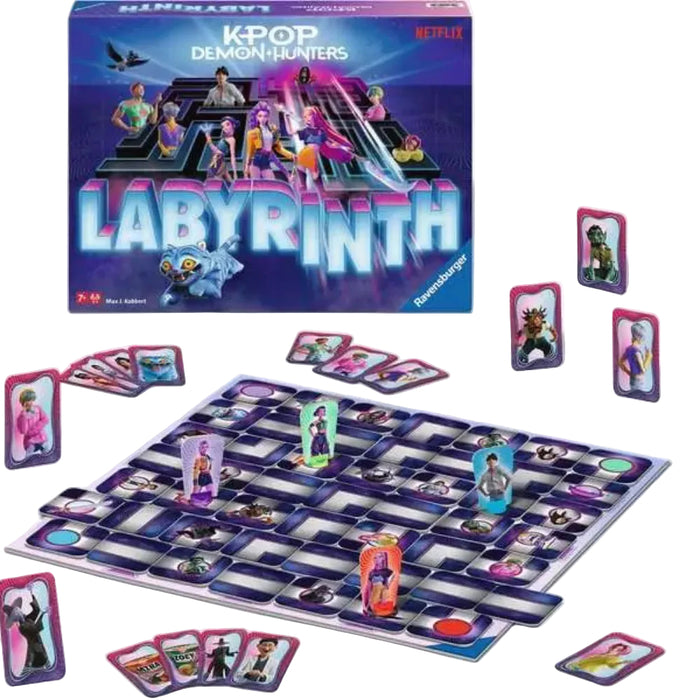 Joc de societate Labyrinth - KPop Demon Hunters (limba romana/bulgara/poloneza)