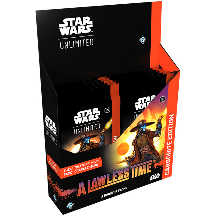 Star Wars Unlimited - A Lawless Time Carbonite Booster Display (12 Boosters)