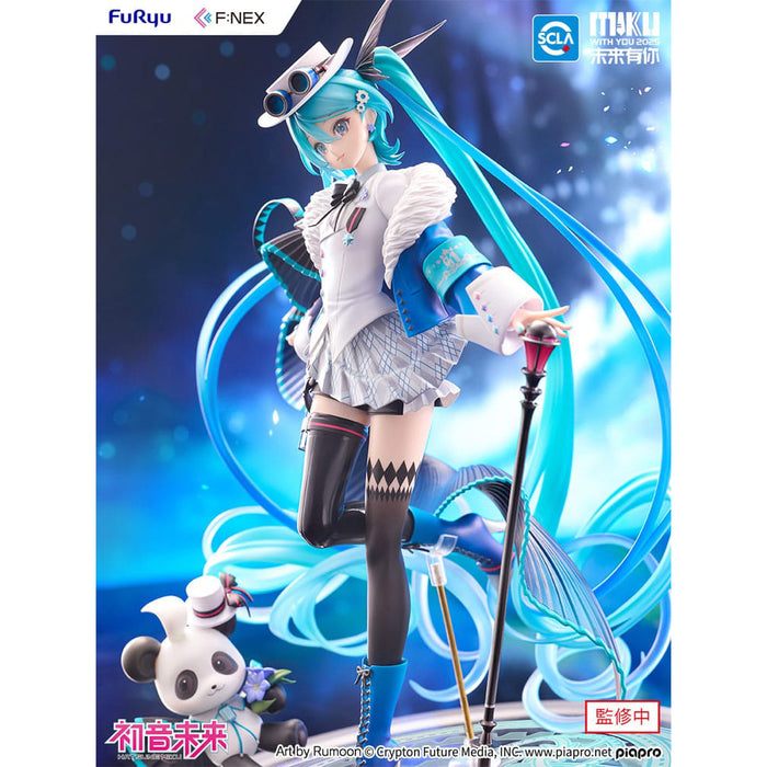 Precomanda Figurina Hatsune Miku F:NEX PVC 1/7 Hatsune Miku Miku with You 2025 Ver. 25 cm