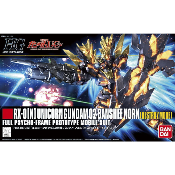 Figurina Articulata HGUC  1/144 - Gundam Unicorn Banshee Norn Dest