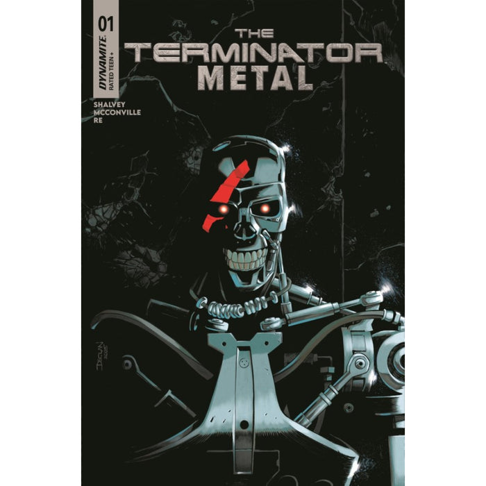 The Terminator Metal 01 Cvr A Declan Shalvey