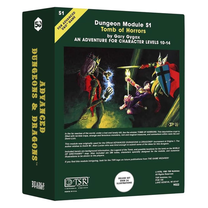 Dungeons & Dragons Classic Module Dice Set Tomb of Horrors (7)