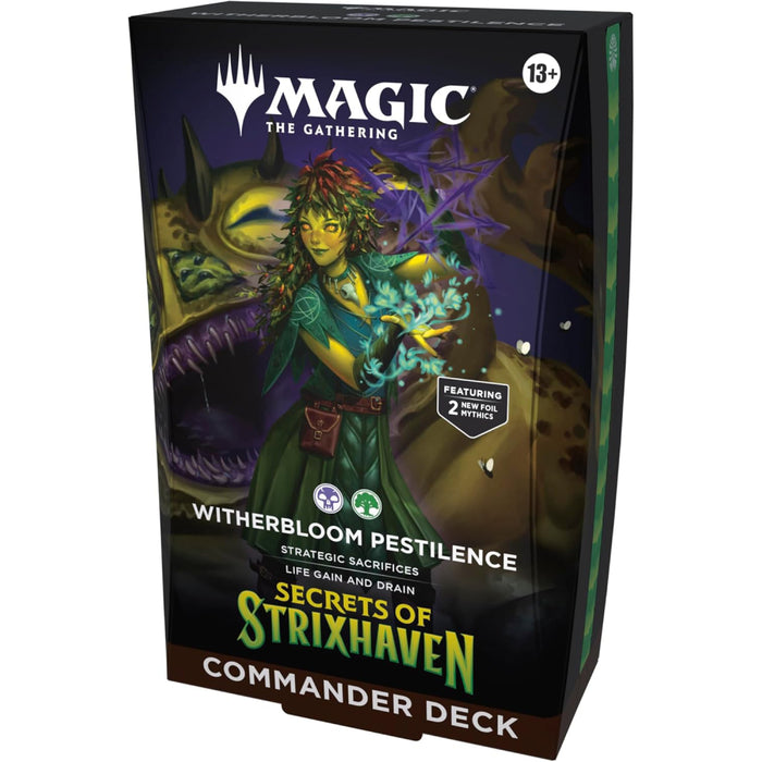 Magic the Gathering - Secrets of Strixhaven Commander Deck  - Witherbloom Pestilence