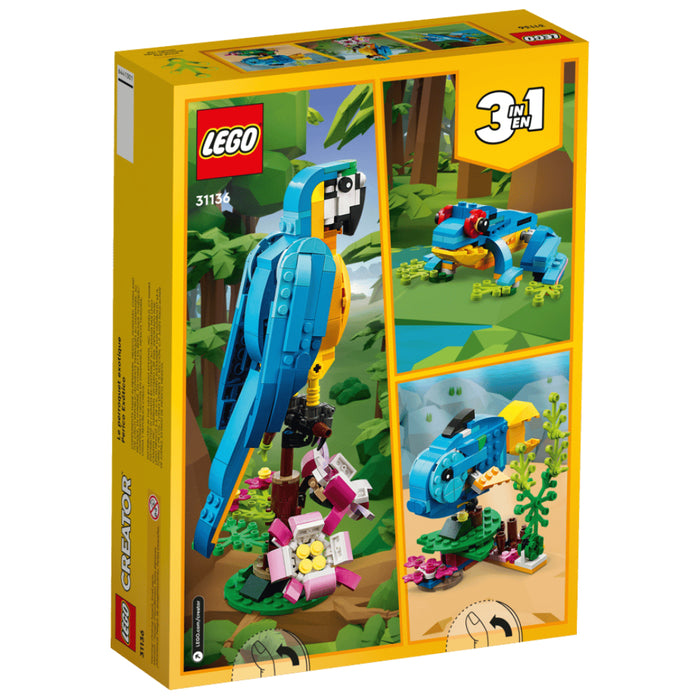 Lego Creator - Papagal exotic (31136)