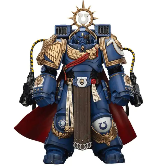Figurina Articulata Warhammer 40k - Ultramarines Marneus Calgar Chapter Master with MKX Gravis Armour and Gauntlets of Ultramar 20 cm