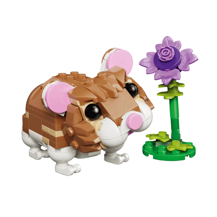 Lego Creator 3 in 1 - Hamster adorabil cu o floare (31376)