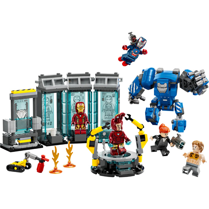 Lego Super Heroes - Laboratorul lui Iron Man, Sala armurilor 76315