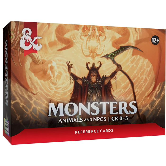 Dungeons & Dragons RPG - Trove 6 (Monster Reference Cards, Animals and NPCs)
