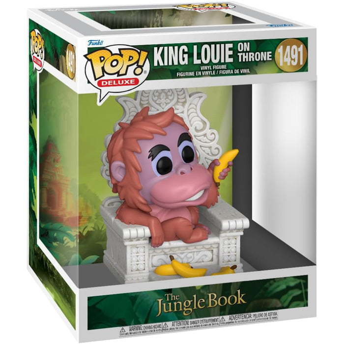 Figurina Funko POP Deluxe TJB S2 - King Louie on throne