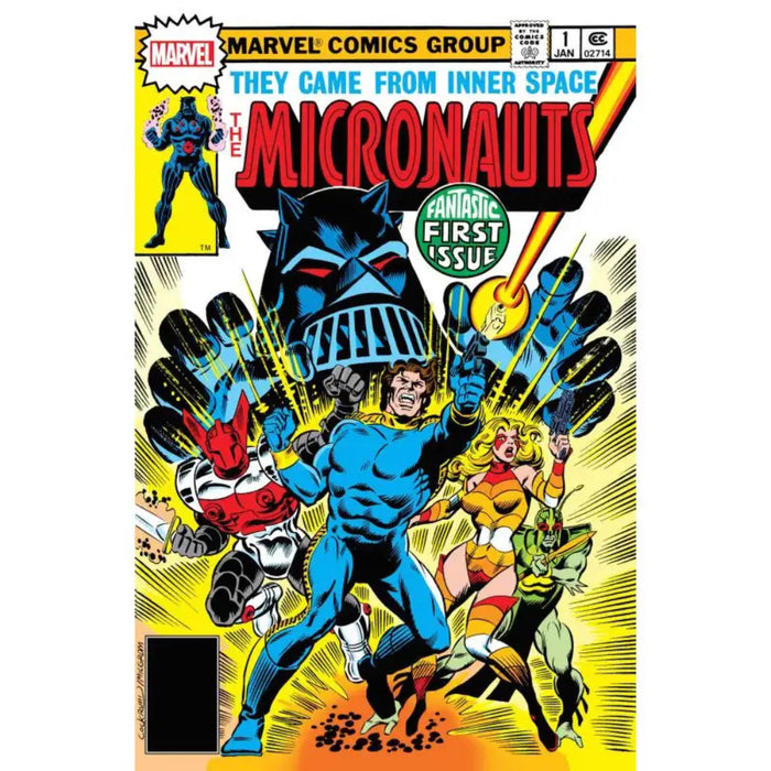 Micronauts 01 Facsimile Edition Foil Var